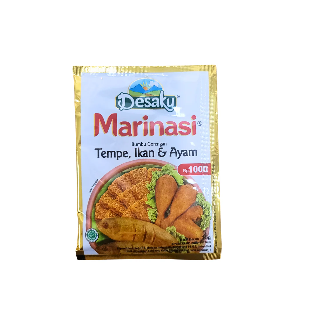 Desaku Marinasi Tempe dan Ikan dan Ayam 15 g