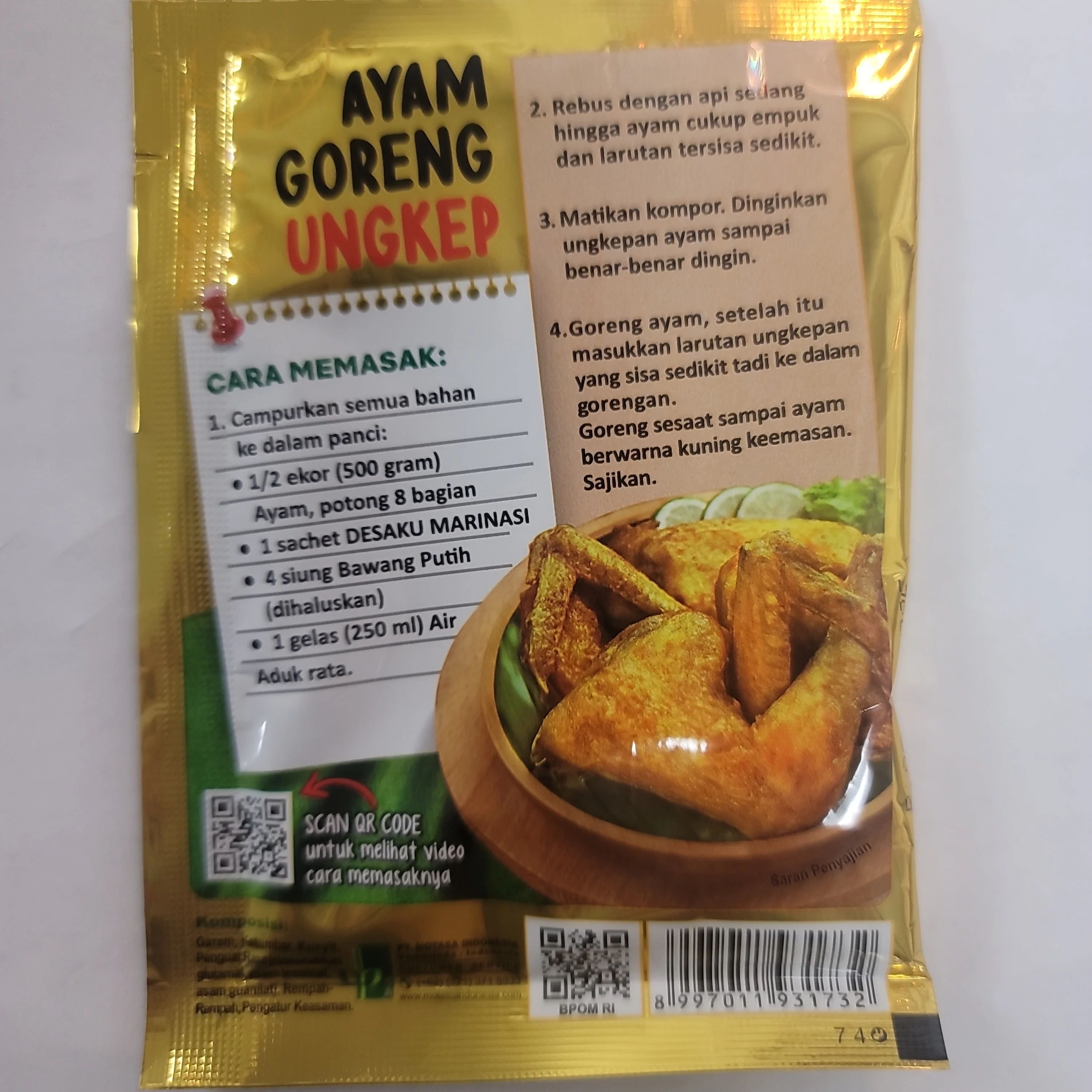 Desaku Marinasi Tempe dan Ikan dan Ayam 15 g - Image 2