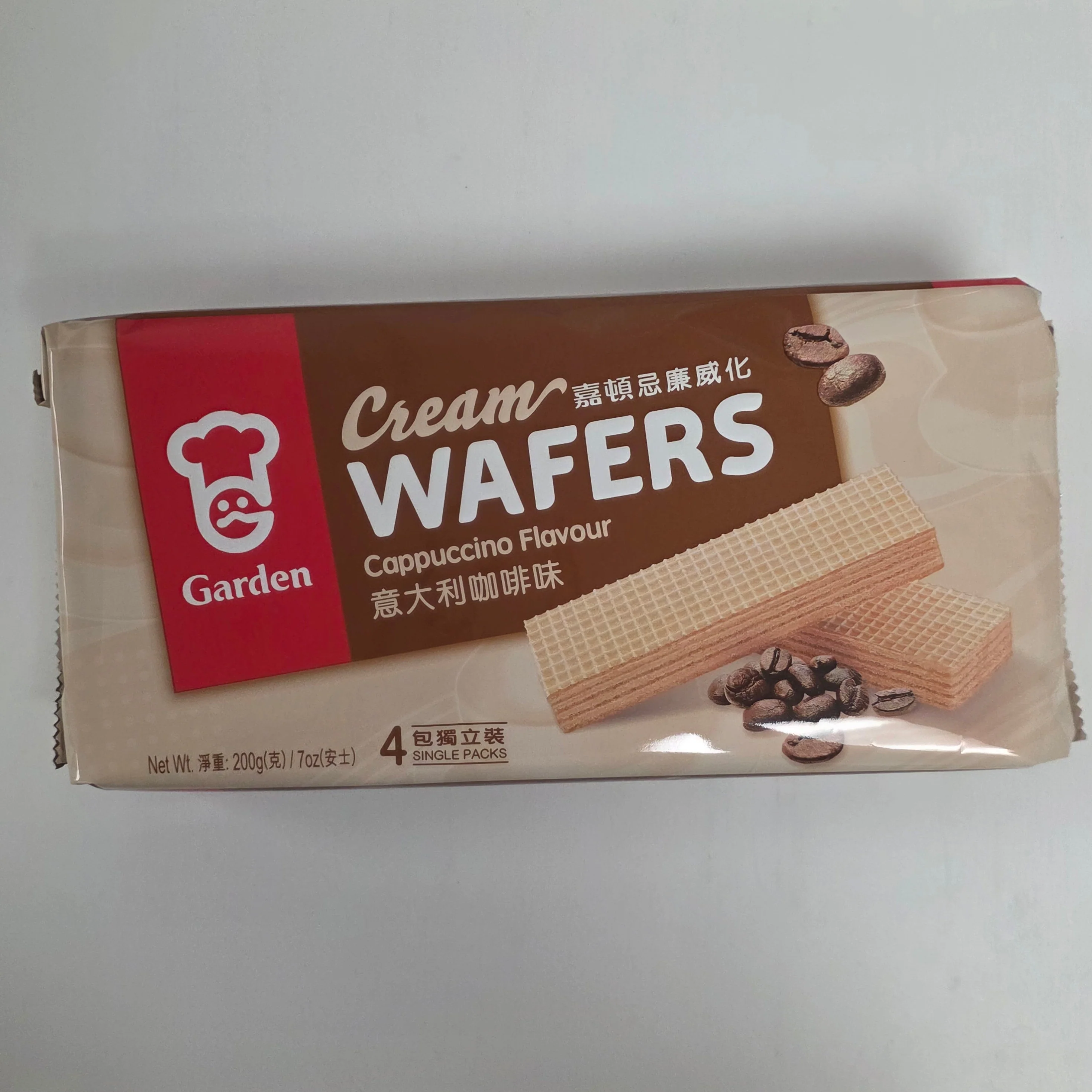 Garden Cream Wafer Cappucino Flavor 200 g
