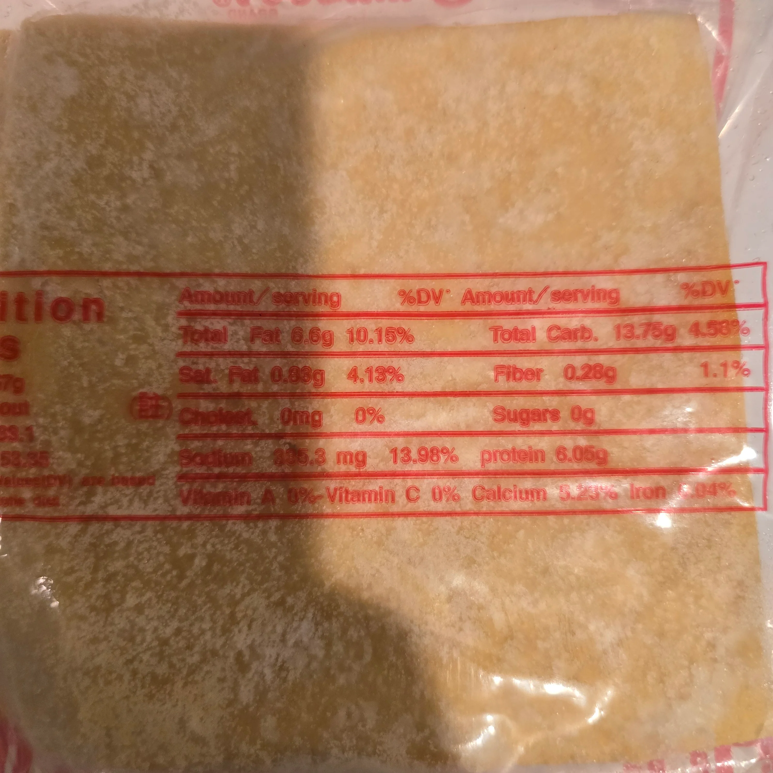 Oriental Mascot Frozen Beancurd Sheet 8 Oz (STORE PICKUP ONLY) - Image 2