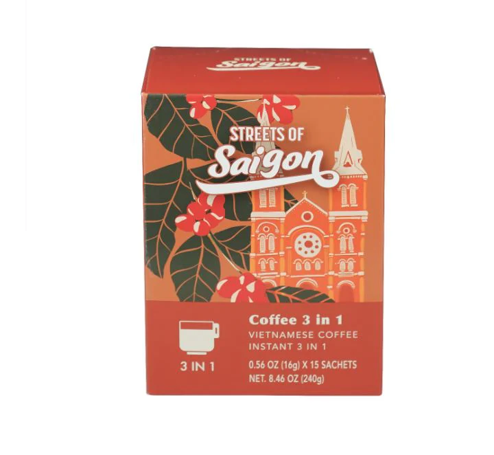 Streets of Saigon Vietnamese Coffee Instant 3 in 1 (16 g x 15 sachets)